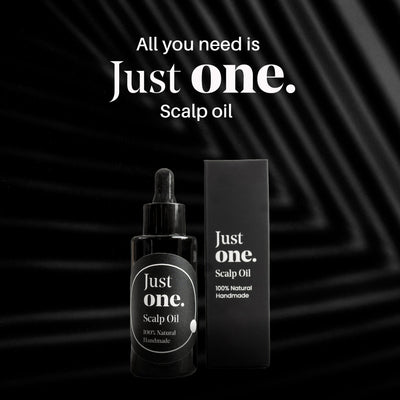 Scalp Oil 50ml | Natural Nourishing Oil for Healthy Scalp Care – Hair Oil on Brown Living™. SKU: JO-1. Img 2.