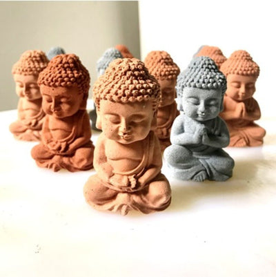 Scented Sculpture Meditating Buddha with Refill Fragrance – Candles & Fragrances on Brown Living™. SKU: SSCPBD2AF1. Img 8.