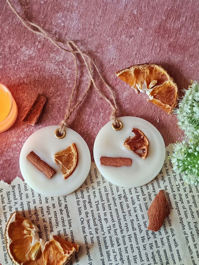 Scented Soywax Air Freshener Sachet - Circle 20g – Candles & Fragrances on Brown Living™. SKU: CTC04302_N. Img 9.