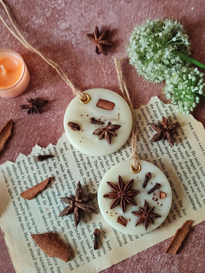 Scented Soywax Air Freshener Sachet - Circle 20g – Candles & Fragrances on Brown Living™. SKU: CTC04303_N. Img 7.