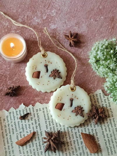 Scented Soywax Air Freshener Sachet - Circle Frame 40g – Candles & Fragrances on Brown Living™. SKU: CTC05504. Img 5.