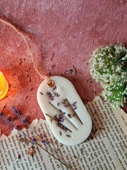 Scented Soywax Air Freshener Sachet - Curved Rectangle 40g – Candles & Fragrances on Brown Living™. SKU: WSB05601. Img 5.