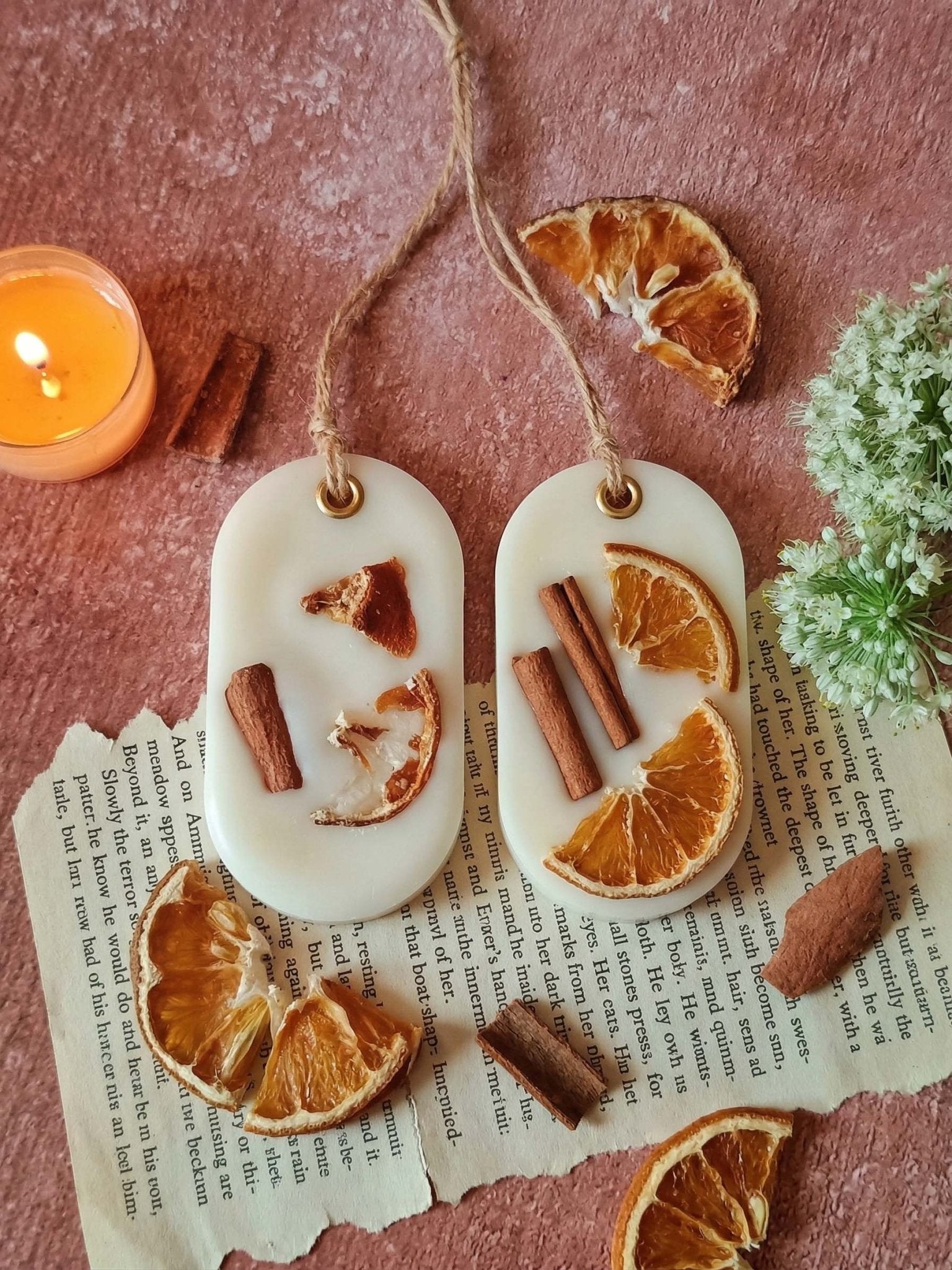 Scented Soywax Air Freshener Sachet - Curved Rectangle 40g – Candles & Fragrances on Brown Living™. SKU: WSB05603. Img 6.