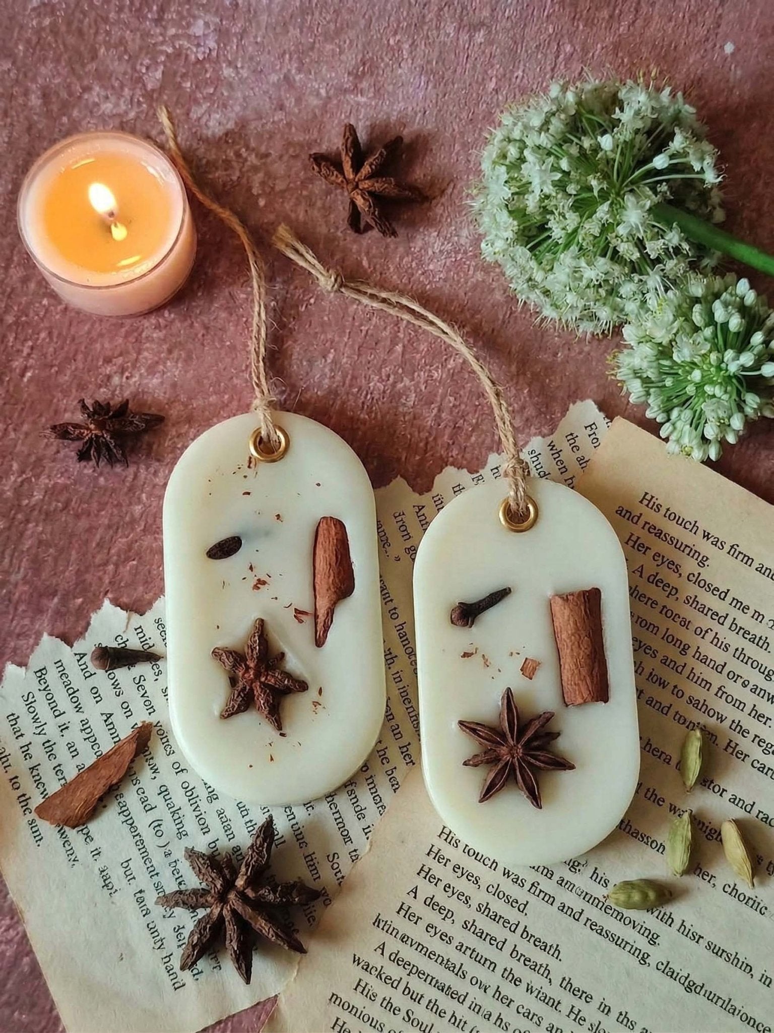 Scented Soywax Air Freshener Sachet - Curved Rectangle 40g – Candles & Fragrances on Brown Living™. SKU: WSB05604. Img 7.