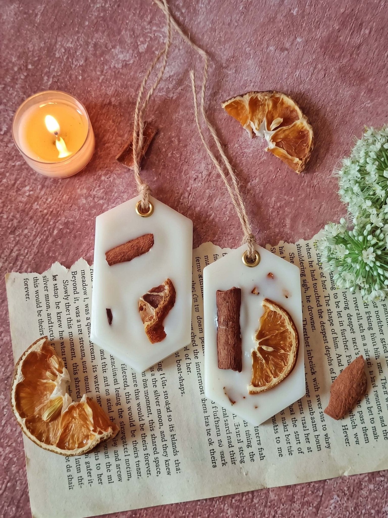 Scented Soywax Air Freshener Sachet - Hexagon 40g – Candles & Fragrances on Brown Living™. SKU: CTC04603_N. Img 6.
