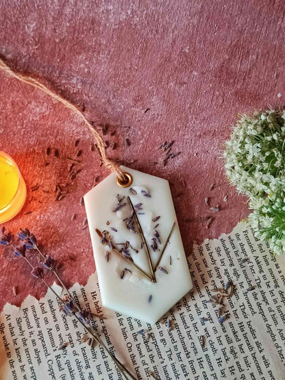 Scented Soywax Air Freshener Sachet - Hexagon 40g – Candles & Fragrances on Brown Living™. SKU: CTC04601. Img 2.