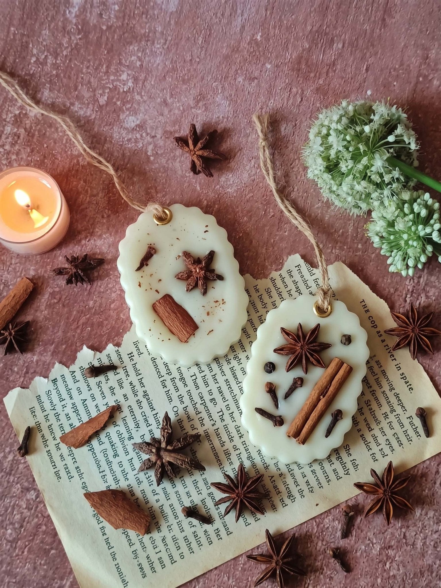 Scented Soywax Air Freshener Sachet - Oval 30g – Candles & Fragrances on Brown Living™. SKU: CTC04704_N. Img 3.
