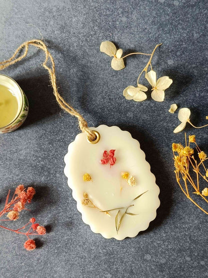 Scented Soywax Air Freshener Sachet - Oval 30g – Candles & Fragrances on Brown Living™. SKU: CTC04705. Img 1.