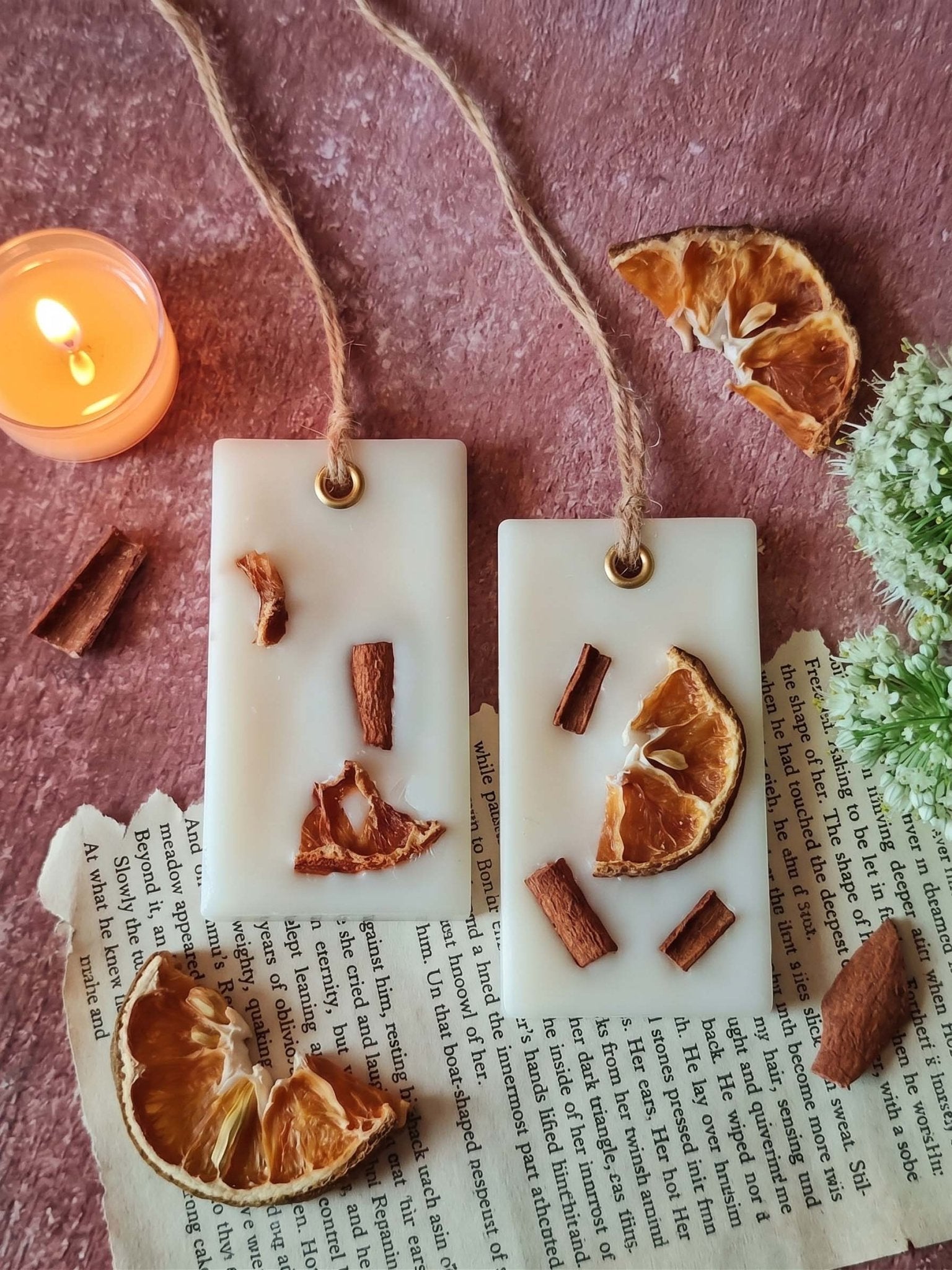Scented Soywax Air Freshener Sachet - Rectangle 42g – Candles & Fragrances on Brown Living™. SKU: CTC0421_N. Img 7.