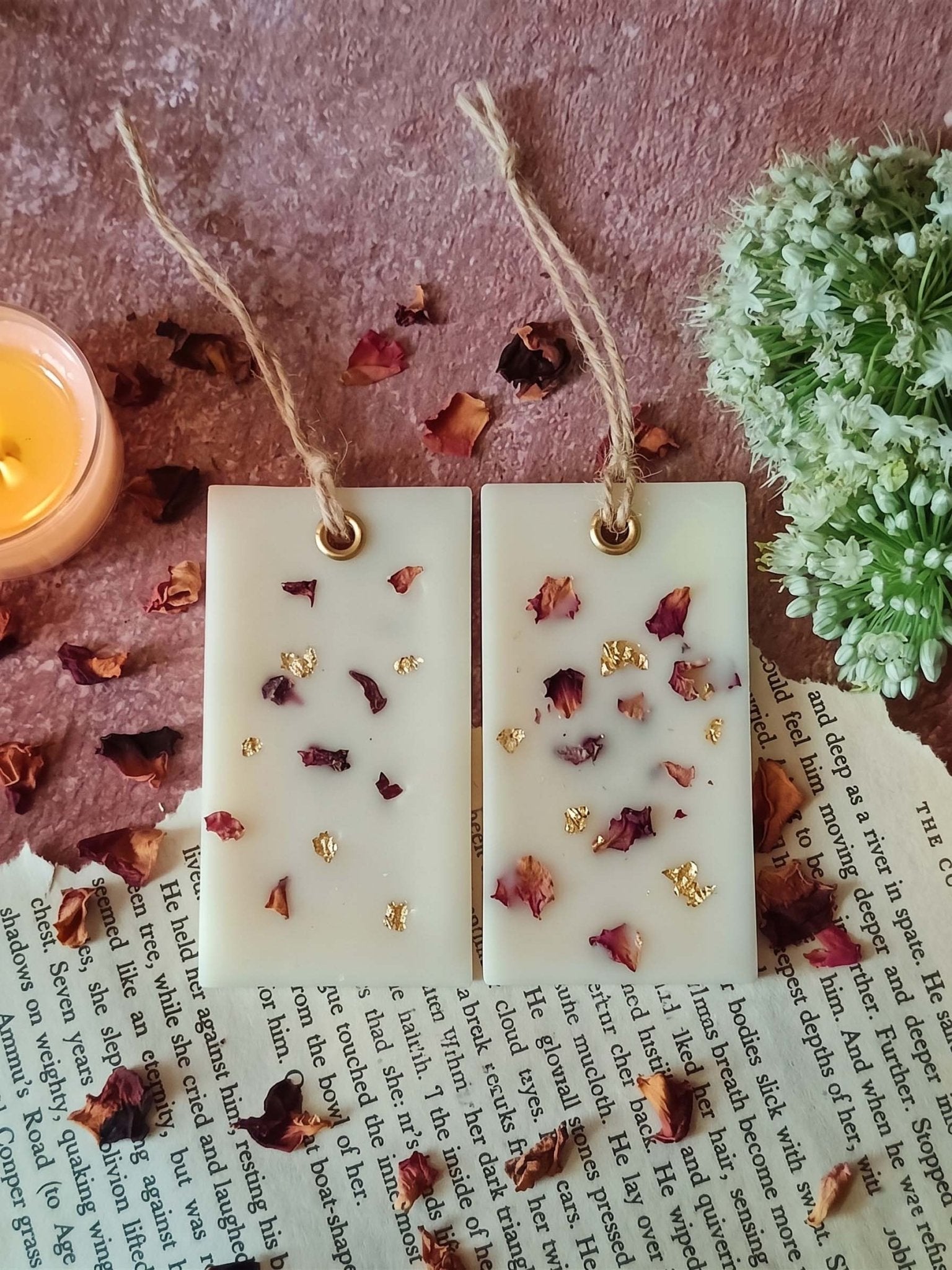 Scented Soywax Air Freshener Sachet - Rectangle 42g – Candles & Fragrances on Brown Living™. SKU: CTC0425_N. Img 9.