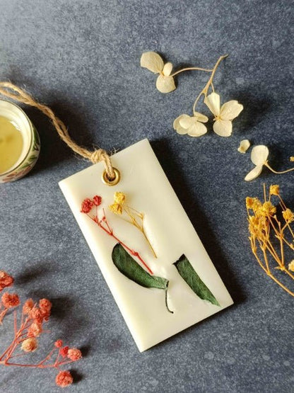 Scented Soywax Air Freshener Sachet - Rectangle 42g – Candles & Fragrances on Brown Living™. SKU: CTC0422. Img 1.