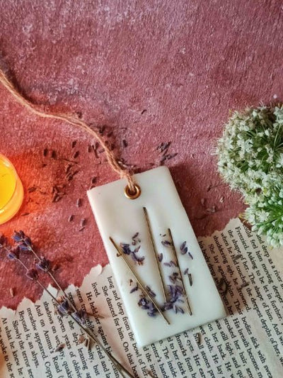 Scented Soywax Air Freshener Sachet - Rectangle 42g – Candles & Fragrances on Brown Living™. SKU: CTC0424. Img 3.