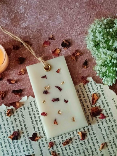 Scented Soywax Air Freshener Sachet - Rectangle 42g – Candles & Fragrances on Brown Living™. SKU: CTC0425. Img 5.