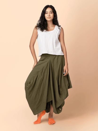 Scoop - Round Neck Sleeveless Top – Womens Top on Brown Living™. SKU: pH306. Img 6.