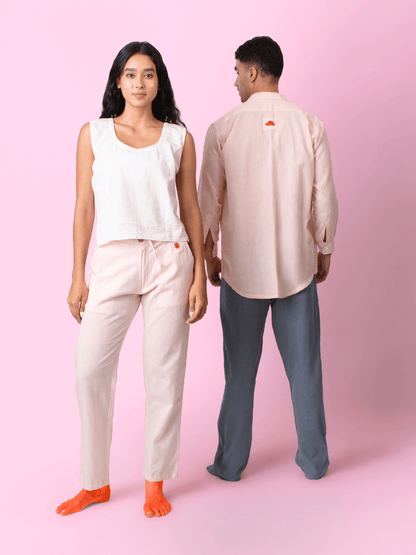 Scoop - Round Neck Sleeveless Top – Womens Top on Brown Living™. SKU: pH306. Img 3.