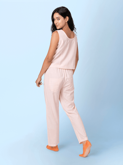 Scoop - Round Neck Sleeveless Top – Womens Top on Brown Living™. SKU: pH296. Img 12.