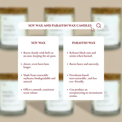 Sea Salt Scented | Social Anxiety Soy Wax Candle – Candles & Fragrances on Brown Living™. SKU: SS-03. Img 3.