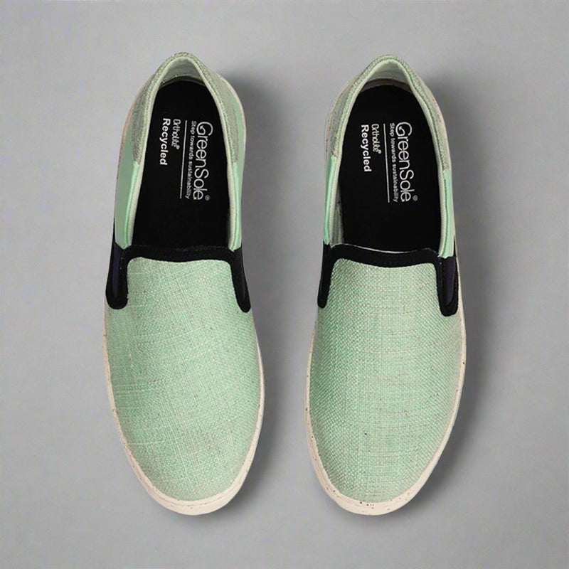 Seafoam Swirl Women's Slip - On Shoes | Verified Sustainable by Brown Living™