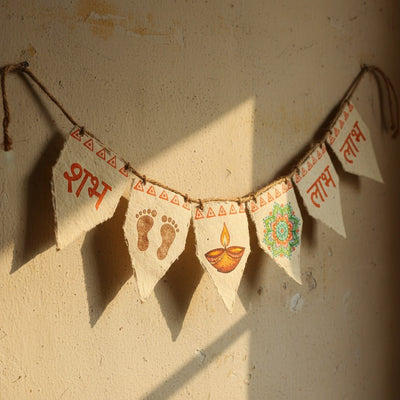 Seed Toran With Traditioan Motifs – Home Decor on Brown Living™. SKU: KT01. Img 2.