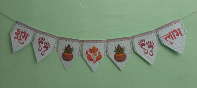 Seed Toran With Traditioan Motifs – Home Decor on Brown Living™. SKU: KT01. Img 1.