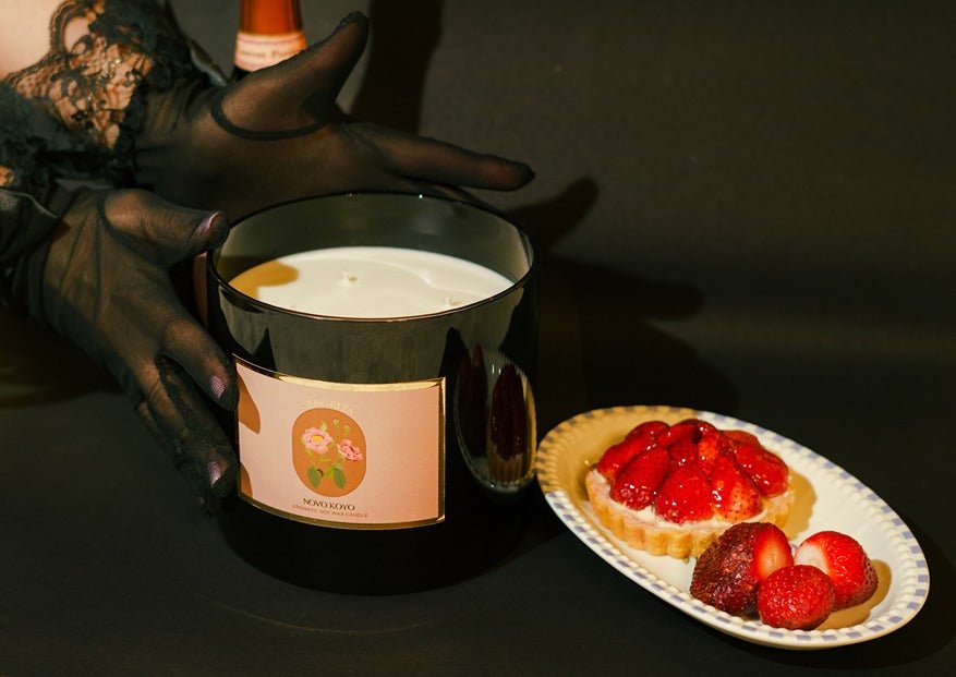 Senorita Large 4-Wick Candle | Luxury Scented Candle for Home Décor – Candles & Fragrances on Brown Living™. SKU: SRLC001. Img 2.