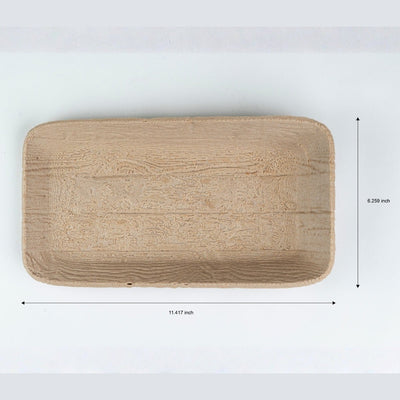 Serving Camber Plant - Based Light Wood Tray – Home Decor on Brown Living™. SKU: SECAEDPLLWA040. Img 4.