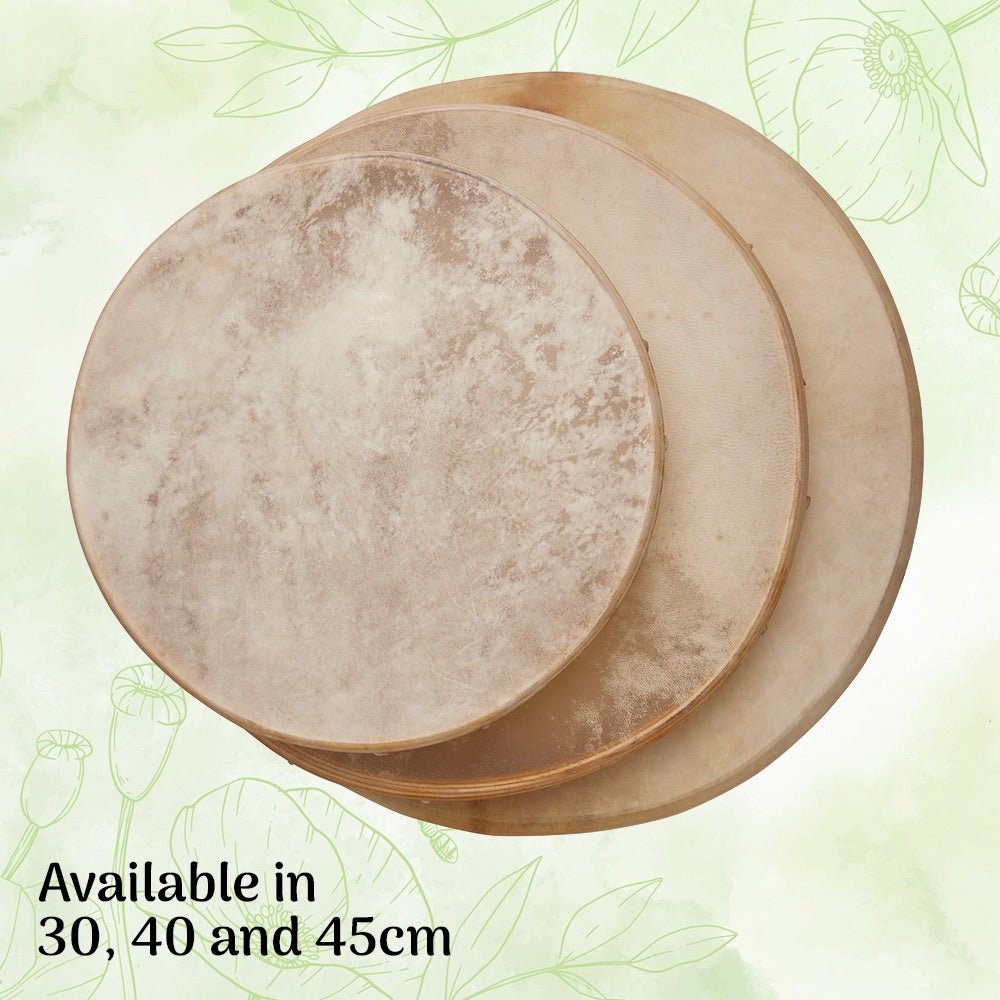 Shamanic Drums Plain - 30 cms | Verified Sustainable by Brown Living™