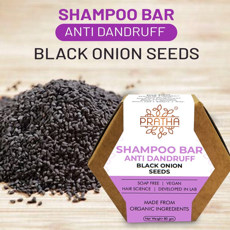 Shampoo Bar | Black Onion Seed | Anti Dandruff | Verified Sustainable by Brown Living™