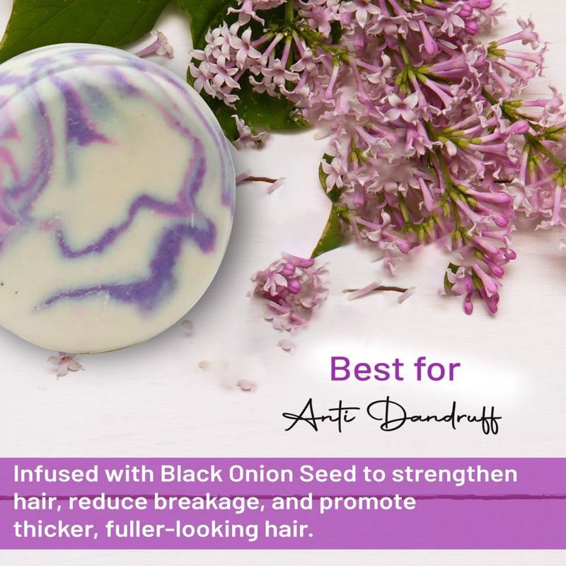 Shampoo Bar | Black Onion Seed | Anti Dandruff | Verified Sustainable by Brown Living™