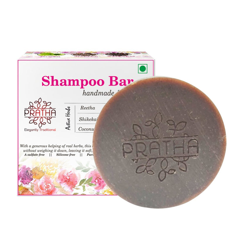 Shampoo Bar | Pack of 2 | Shikakai, Reetha, Amala, Bhrujngaraj, Coconut Milk, Hibiscus | Verified Sustainable by Brown Living™