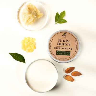 Shea Almond Whipped Body Butter – Body Butter on Brown Living™. SKU: SKC001. Img 1.