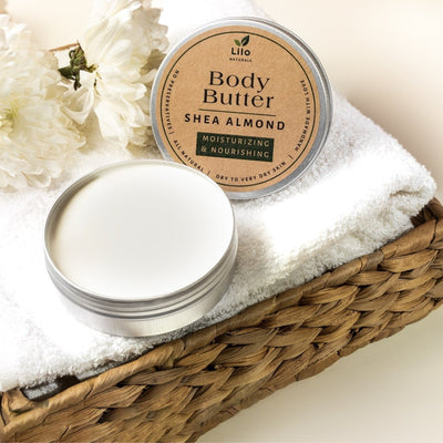 Shea Almond Whipped Body Butter – Body Butter on Brown Living™. SKU: SKC001. Img 2.