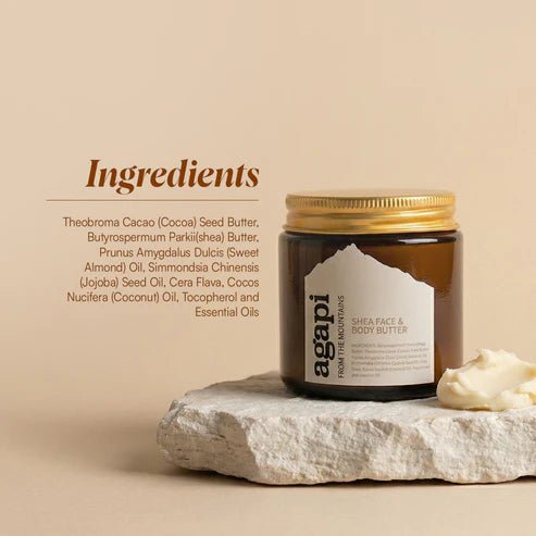 Shea Face & Body Butter- 120g – Body Butter on Brown Living™. SKU: SB-01. Img 4.
