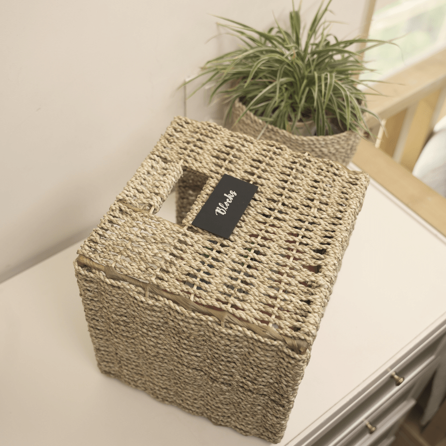 Shillong Basket – Handmade, Eco - Friendly Storage & Home Decor – Home Decor on Brown Living™. SKU: ShillongBasketLarge. Img 3.