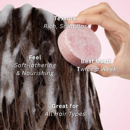 Shine Shampoo Bar for Lustrous, Shiny, Healthy Hair | 55g – Hair Shampoo by Kaura available on Brown Living™. . SKU: KI381. Img 3.