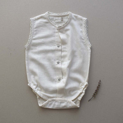 Shiroi Baby Onesie – Kids Onesies on Brown Living™. SKU: C1O00NO13NB. Img 1.