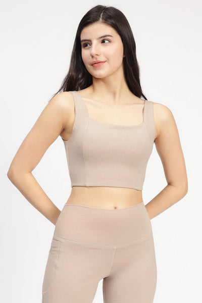 Sienna athletic padded bralette – Womens Leggings by elope available on Brown Living™. Xs Black. SKU: ELSNB001XS. Img 8.