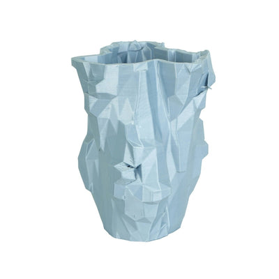 Silver Cliffs Plant - Based Simple Silver Vase – Home Decor on Brown Living™. SKU: SICLEDPLSSA022. Img 4.