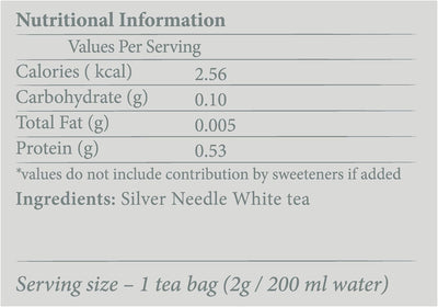 Silver Needle White Tea | Ultra Premium White Tea Blend – Tea on Brown Living™. SKU: TM_PB. Img 7.