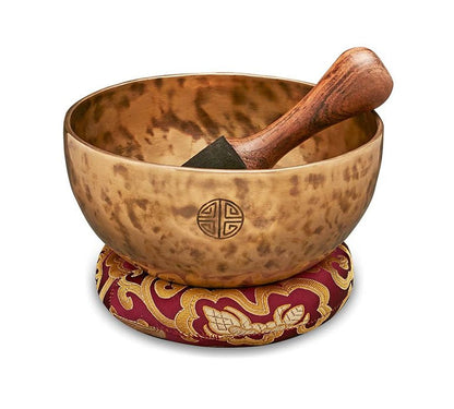 Singing Bowls Handmade Full moon - 10inches | Verified Sustainable by Brown Living™