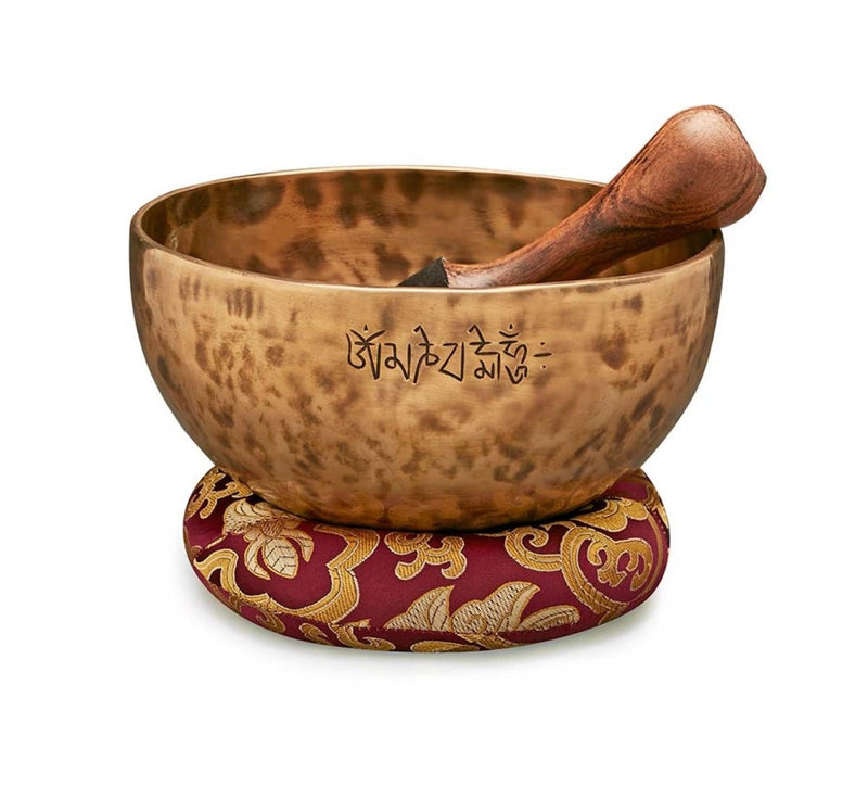 Singing Bowls Handmade Full moon - 8inches | Verified Sustainable by Brown Living™