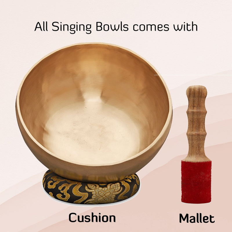 Singing Bowls Handmade Polished - 6inches | Verified Sustainable by Brown Living™