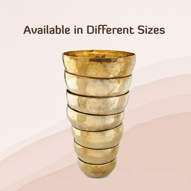 Singing Bowls Handmade Polished - 6inches | Verified Sustainable by Brown Living™