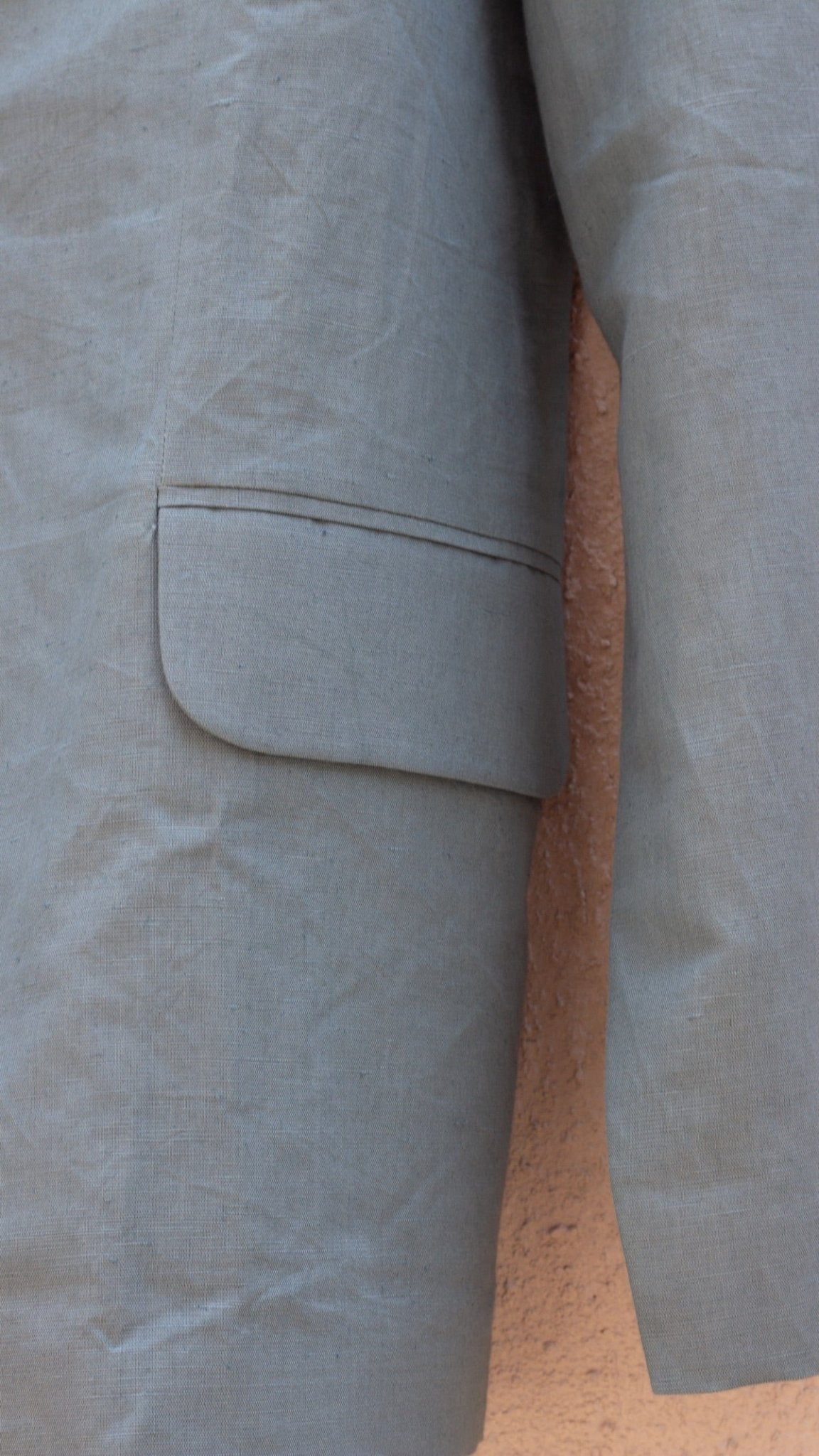 Single - Breasted Tailored Cotton Blazer | Verified Sustainable by Brown Living™