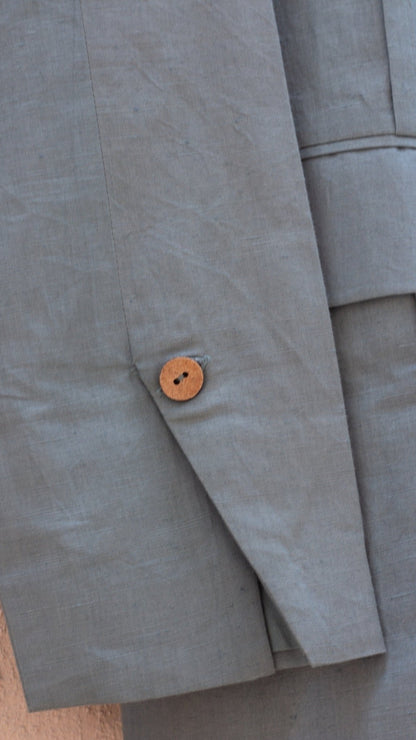 Single - Breasted Tailored Cotton Blazer | Verified Sustainable by Brown Living™