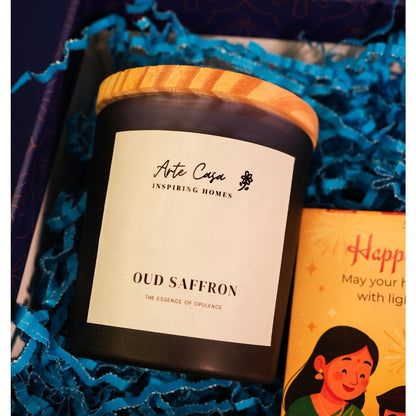 Sips & Sparks Diwali Box – Festive Tea & Celebration Hamper – Gift Giving on Brown Living™. SKU: GB - 426. Img 9.