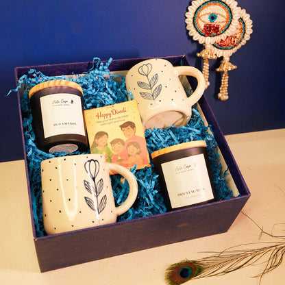 Sips & Sparks Diwali Box – Festive Tea & Celebration Hamper – Gift Giving on Brown Living™. SKU: GB - 426. Img 8.