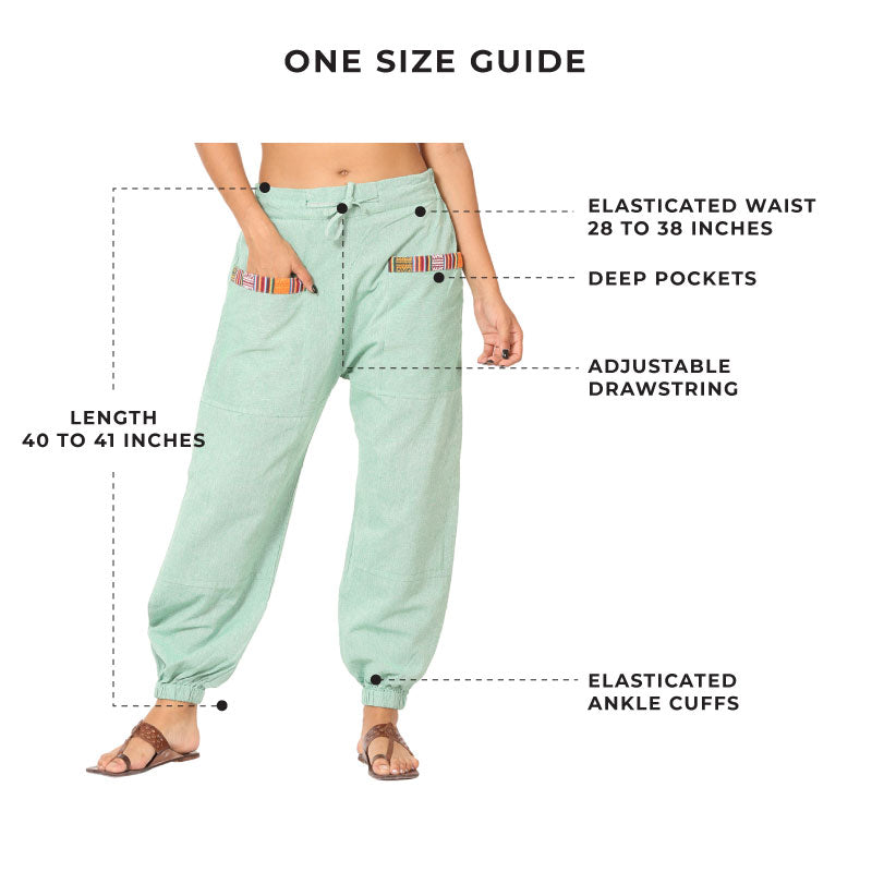 Women's Hopper | Sea Green | Fits Waist Sizes 28 to 38 Inches | Verified Sustainable by Brown Living™