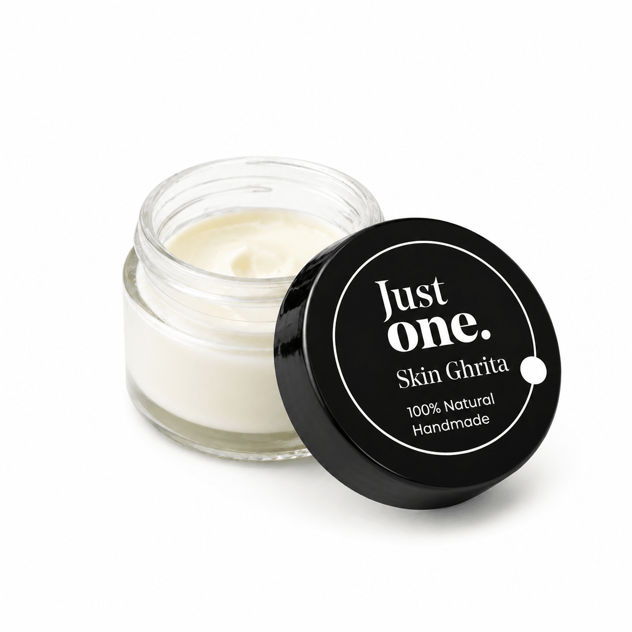 Skin Ghrita 30g | Natural Nourishing Skin Balm – Body Butter on Brown Living™. SKU: JO-7. Img 1.