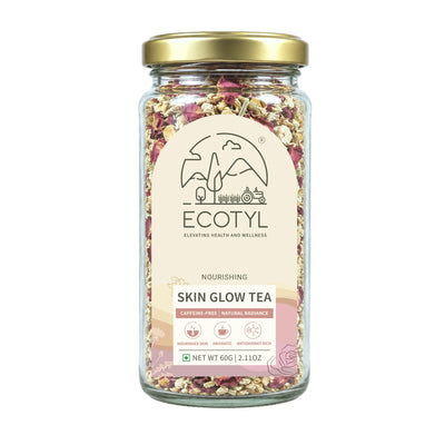 Skin Glow Tea | Skin Nourishment | Herbal Tea | 60g – Tea on Brown Living™. SKU: ECOTYL00059. Img 5.